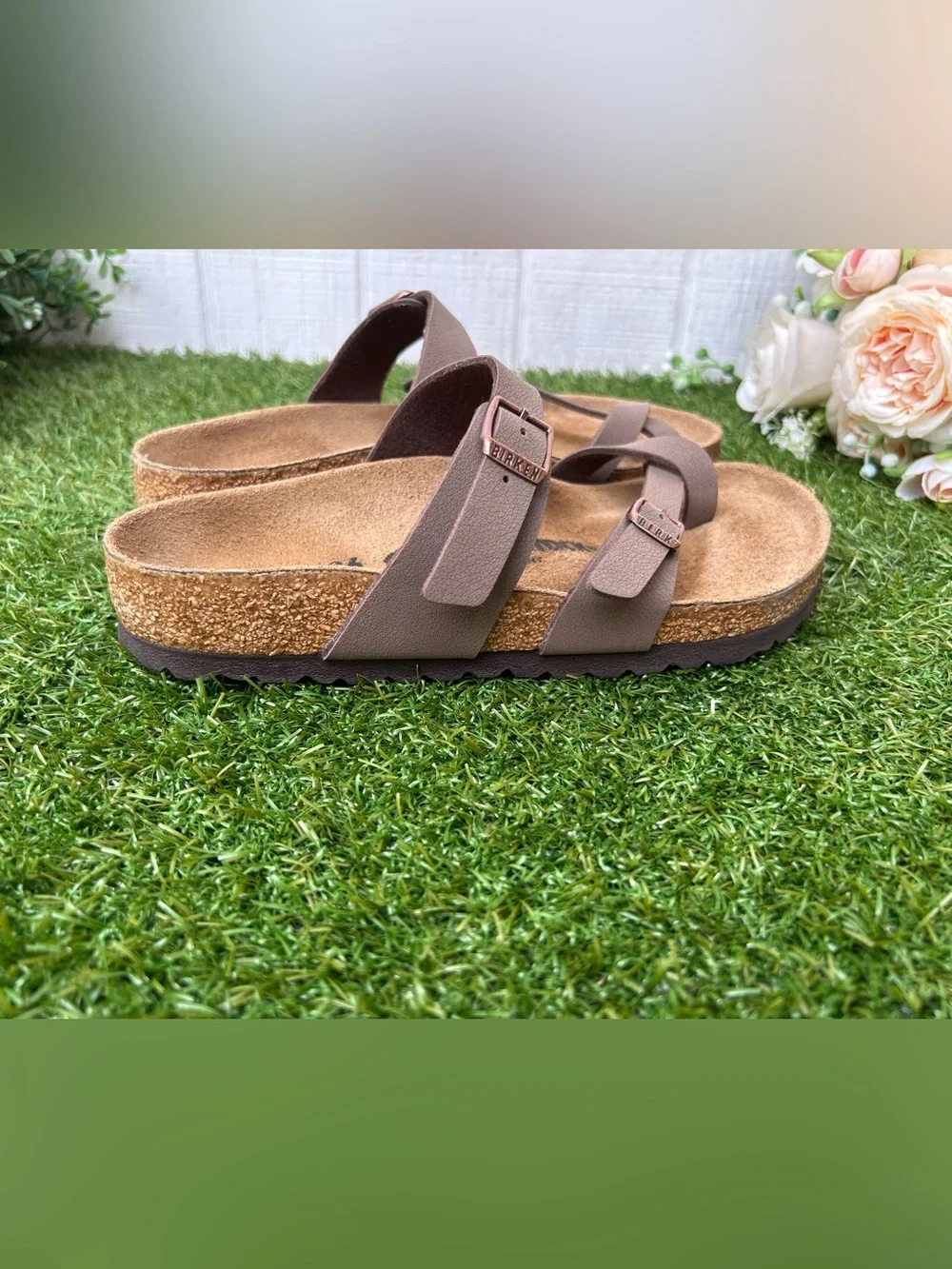 Birkenstock Mayari Mocha Brown sandals Size  36 US 6 women gently used